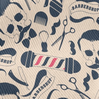 Barber Sign With Skull And Ute Standard Corduroy