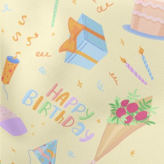 Birthday Cake Gift Firecracker Stretch Ponte