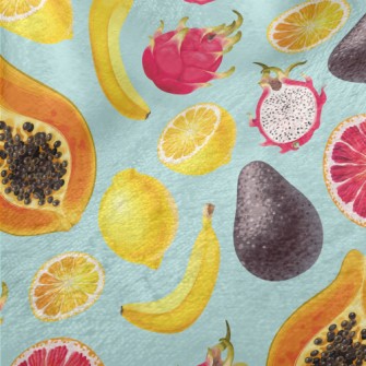 Tropical Exotic Fruits Minky