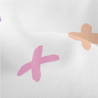 Colorful Hand Painted Cross Lightweight Performance Linen