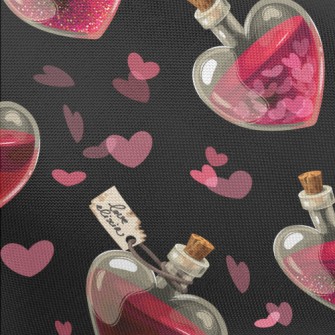 Love Mysterious Red Potion Pongee
