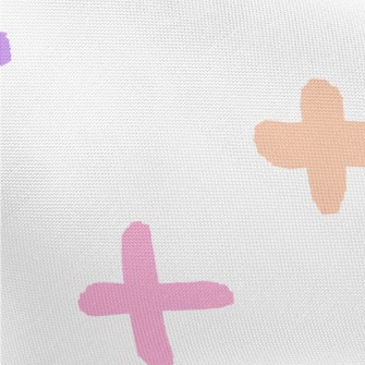 Colorful Hand Painted Cross Pongee