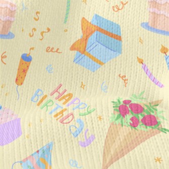 Birthday Cake Gift Firecracker Stretch Jersey