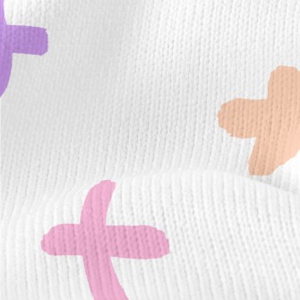 Colorful Hand Painted Cross Stretch Jersey
