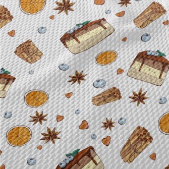 Blueberry Cake With Spices Birdseye Piqué