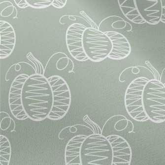 Simple Hand Drawn Pumpkin Chiffon