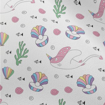 Colorful Unicorn Stingray And  Chiffon
