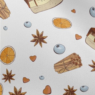 Blueberry Cake With Spices Chiffon