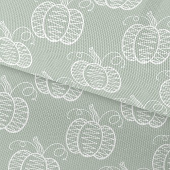 Simple Hand Drawn Pumpkin Waterproof Oxford