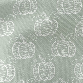 Simple Hand Drawn Pumpkin Waterproof Canvas