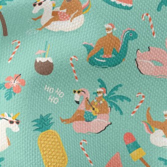 A Hot Tropical Christmas Waterproof Canvas