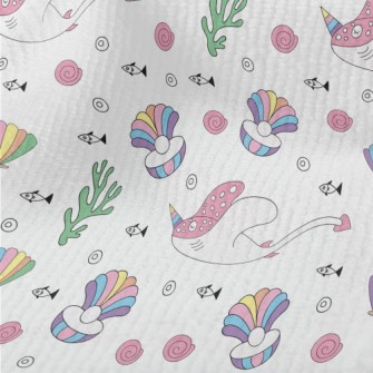 Colorful Unicorn Stingray And  Terry