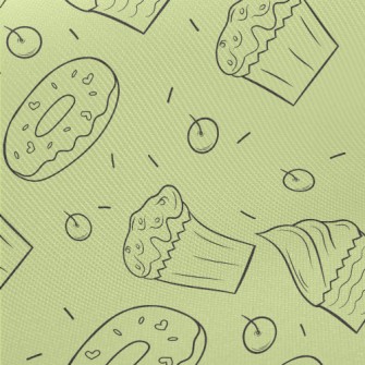 Simple Cupcakes And Donuts Twill