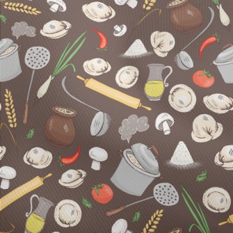 Kitchen Utensils And Ingredien Dobby