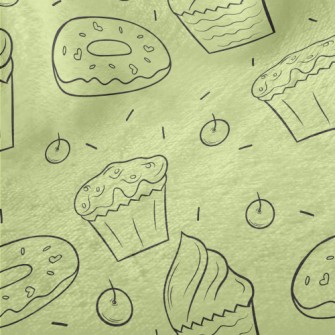 Simple Cupcakes And Donuts Minky