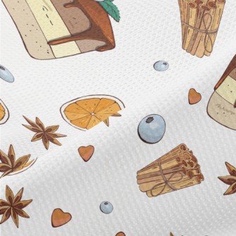 Blueberry Cake With Spices Piqué