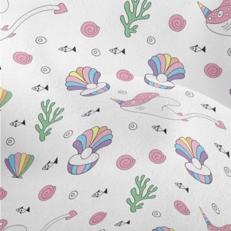 Colorful Unicorn Stingray And  Lightweight Performance Linen