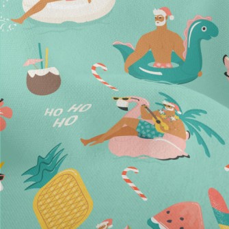 A Hot Tropical Christmas Lightweight Performance Linen