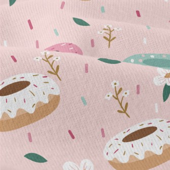 Colorful Donuts And Flowers Modern Jersey