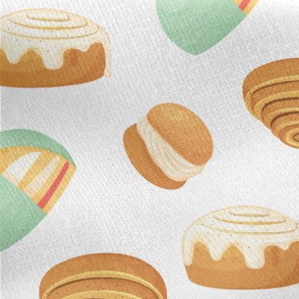 Traditional Swedish Sweets Cin Jersey Backed Fleece