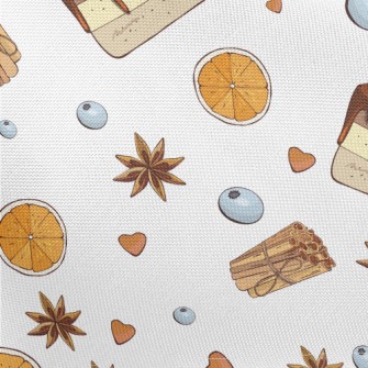 Blueberry Cake With Spices Pongee