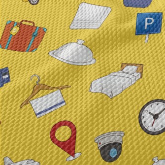 Hotel Service Pattern Birdseye Piqué