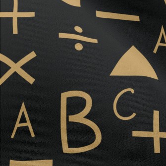 English And Mathematical Geome Chiffon