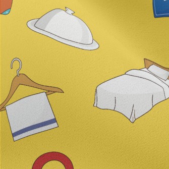 Hotel Service Pattern Chiffon