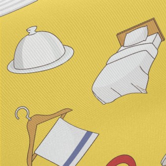 Hotel Service Pattern Twill