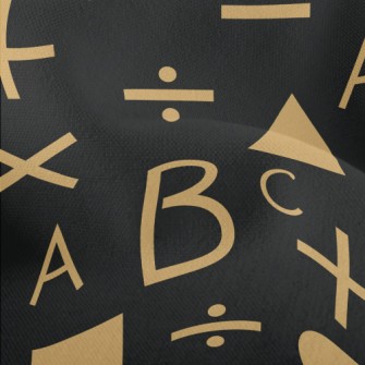 English And Mathematical Geome Lightweight Performance Linen