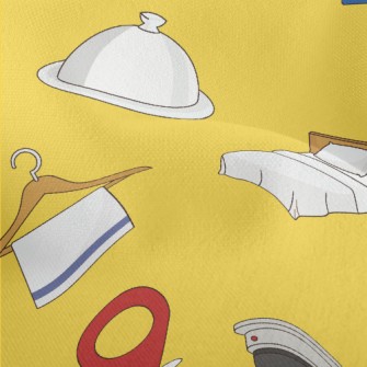 Hotel Service Pattern Lightweight Performance Linen