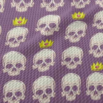 Crown Skull Birdseye Piqué