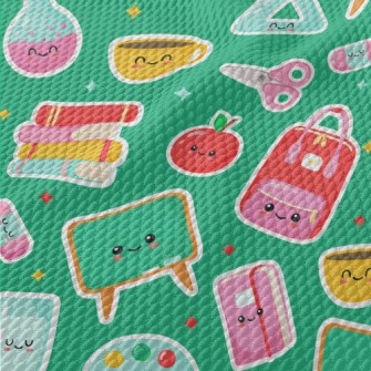 Essential Supplies For School Birdseye Piqué