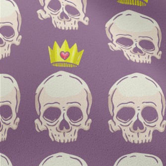 Crown Skull Chiffon