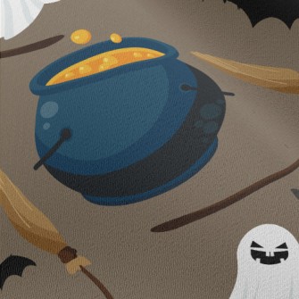 Ghost Mystical Witch Soup Chiffon