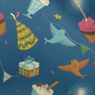 Warm Birthday Party Chiffon