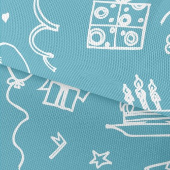 Lively Birthday Party Waterproof Oxford