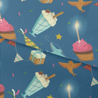 Warm Birthday Party Waterproof Oxford