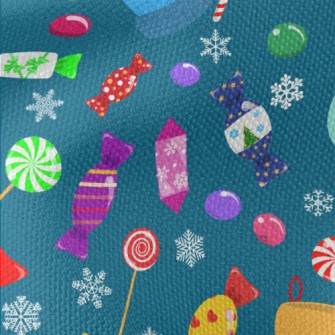 Magic Christmas Stocking Candy Waterproof Canvas