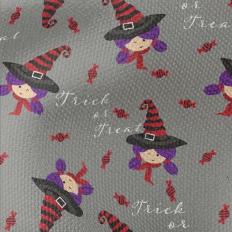 Girls Trick Or Treating Waterproof Canvas