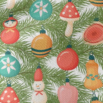 Christmas Tree Cute Decoration Waterproof Canvas