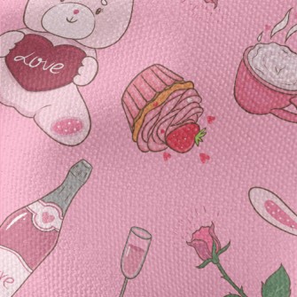 Valentine's Day Dessert Gi Waterproof Canvas