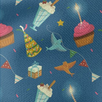 Warm Birthday Party Waterproof Canvas