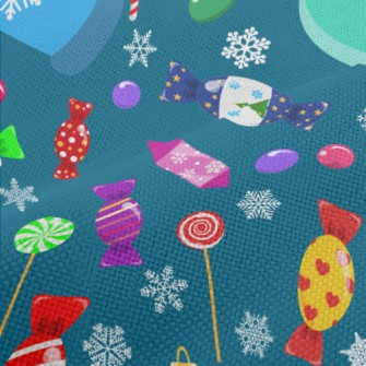 Magic Christmas Stocking Candy Performance Linen