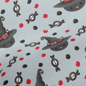 Black Cat In Witch Hat Performance Linen