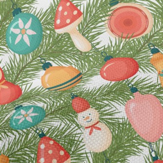 Christmas Tree Cute Decoration Performance Linen