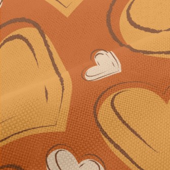 Line Art Love Heart Performance Linen