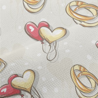 Love Balloon Rings Performance Linen