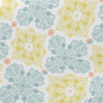 Gorgeous Style Flower Twill