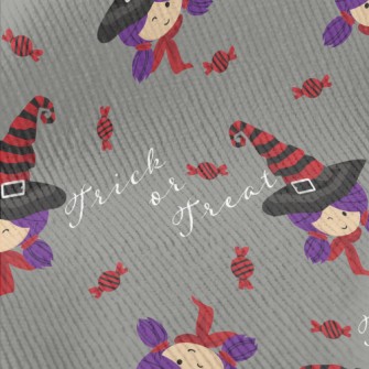 Girls Trick Or Treating Standard Corduroy